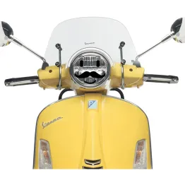 MF4743 - Adesivo Stiker Emoji per Faro Tondo tipo Vespa GTS LX Primavera PX