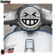MF4745 - Adesivo Stiker Emoji per Faro Tondo tipo Vespa GTS LX Primavera PX