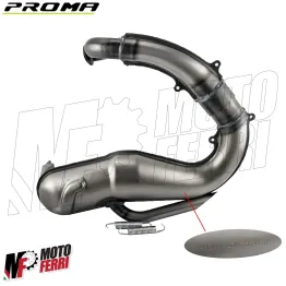 MF0163 MARMITTA PROMA PER PIAGGIO VESPA 50 SPECIAL R L N MOTORE CORSA CORTA 2