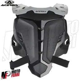 MF4748 Pettorina Protezione Acerbis Linear Nero Motocross Enduro MTB Tg Adulto 2