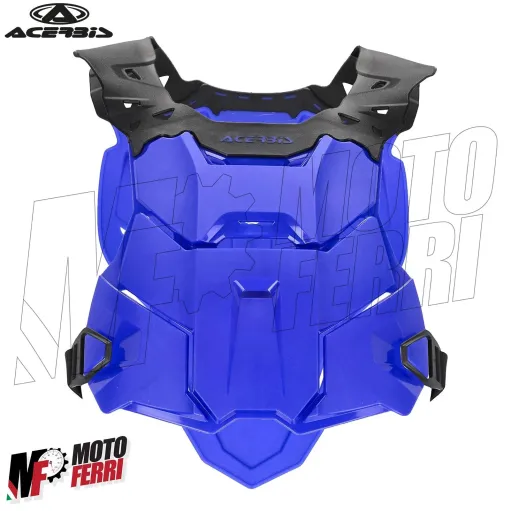 MF4749 Pettorina Protezione Acerbis Linear Blu Motocross Enduro MTB Tg Adulto