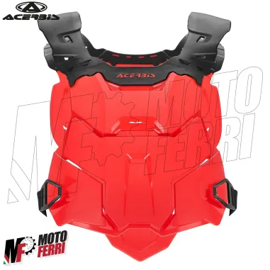 MF4750 Pettorina Protezione Acerbis Linear Rosso Motocross Enduro MTB Tg Adulto
