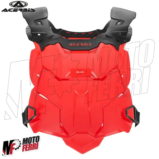 MF4750 Pettorina Protezione Acerbis Linear Rosso Motocross Enduro MTB Tg Adulto
