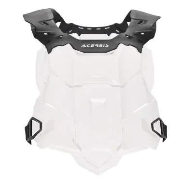MF4751 Pettorina Protezione Acerbis Linear Bianco Motocross Enduro MTB Tg Adulto