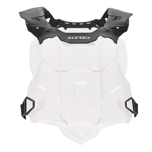 MF4751 Pettorina Protezione Acerbis Linear Bianco Motocross Enduro MTB Tg Adulto