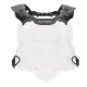 MF4751 Pettorina Protezione Acerbis Linear Bianco Motocross Enduro MTB Tg Adulto
