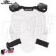 MF4751 Pettorina Protezione Acerbis Linear Bianco Motocross Enduro MTB Tg Adulto