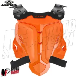 MF4752 Pettorina Protezione Acerbis Linear Arancione Motocross Enduro MTB Adulto 2