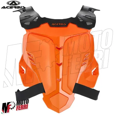MF4752 Pettorina Protezione Acerbis Linear Arancione Motocross Enduro MTB Adulto