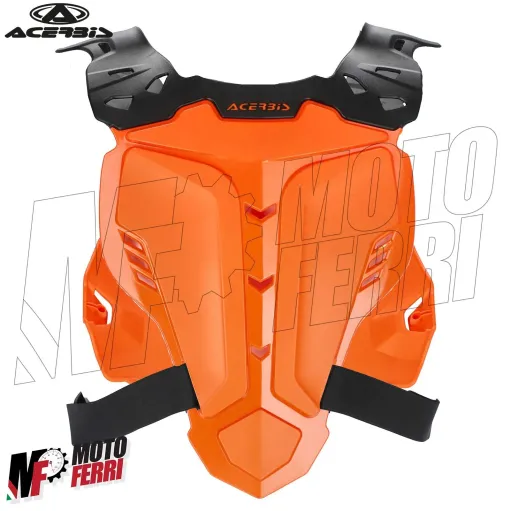 MF4752 Pettorina Protezione Acerbis Linear Arancione Motocross Enduro MTB Adulto