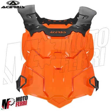 MF4752 Pettorina Protezione Acerbis Linear Arancione Motocross Enduro MTB Adulto