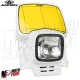 MF4753 Portafaro Mascherina Bianco Acerbis Elba Vintage per Moto Cross Enduro