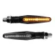 MF4757 Coppia Frecce Led Sequenziali FAR Brest Universali per Moto Scooter 9cm