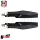 MF4757 Coppia Frecce Led Sequenziali FAR Brest Universali per Moto Scooter 9cm