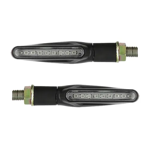 MF4758 Coppia Frecce Led Sequenziali Myra Parts Universali per Moto Scooter 9cm