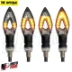 MF4760 Coppia Frecce Led Sequenziali Myra Parts Universali per Moto Scooter 85mm