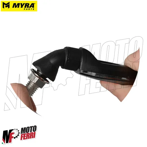 MF4760 Coppia Frecce Led Sequenziali Myra Parts Universali per Moto Scooter 85mm