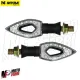 MF4760 Coppia Frecce Led Sequenziali Myra Parts Universali per Moto Scooter 85mm