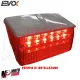 MF4765 Faro Stop Posteriore Led Rosso Vespa 50 Special 12V by Evok Fanalino