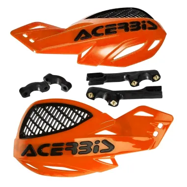 MF4766 Paramani Acerbis Uniko Vented Arancione/Nero Universale Moto Cross Enduro