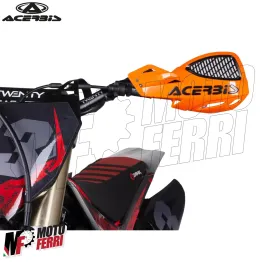 MF4766 Paramani Acerbis Uniko Vented Arancione/Nero Universale Moto Cross Enduro 2