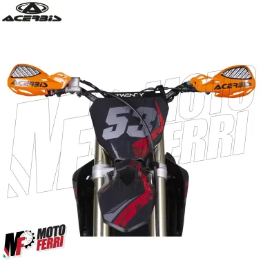 MF4766 Paramani Acerbis Uniko Vented Arancione/Nero Universale Moto Cross Enduro