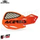 MF4766 Paramani Acerbis Uniko Vented Arancione/Nero Universale Moto Cross Enduro
