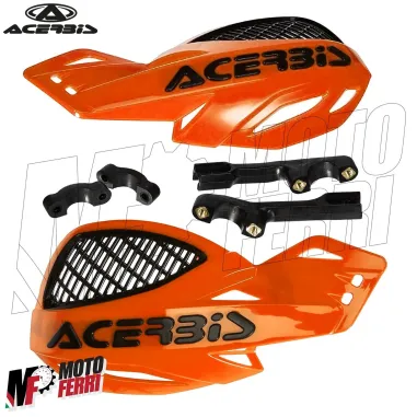 MF4766 Paramani Acerbis Uniko Vented Arancione/Nero Universale Moto Cross Enduro