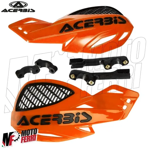 MF4766 Paramani Acerbis Uniko Vented Arancione/Nero Universale Moto Cross Enduro