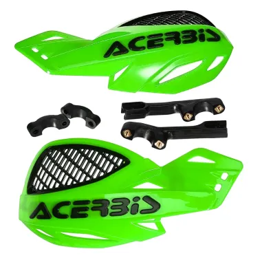 MF4767 Paramani Acerbis Uniko Vented Verde / Nero Universale Moto Cross Enduro