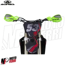 MF4767 Paramani Acerbis Uniko Vented Verde / Nero Universale Moto Cross Enduro 2