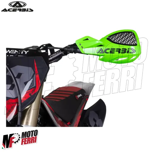 MF4767 Paramani Acerbis Uniko Vented Verde / Nero Universale Moto Cross Enduro
