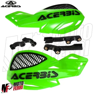 MF4767 Paramani Acerbis Uniko Vented Verde / Nero Universale Moto Cross Enduro