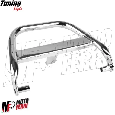 MF2658 Maniglia Maniglione Portapacchi Cromato Cromo MBK Booster mod 1990 - 2003