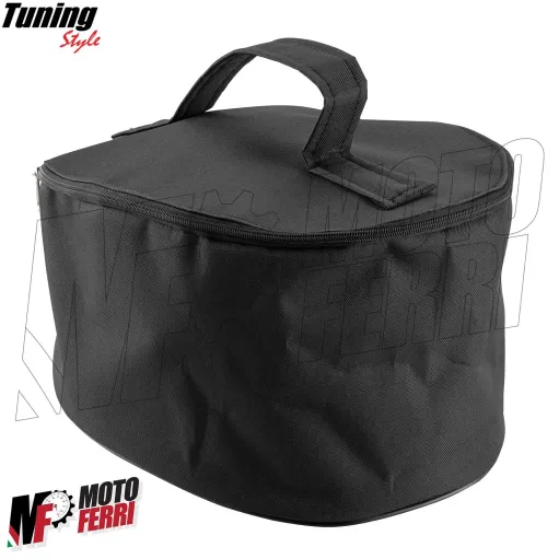 MF4772 Borsa Valigia Morbida Nera per Vano Sottosella Universale Scooter