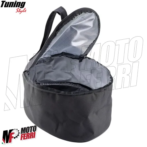 MF4772 Borsa Valigia Morbida Nera per Vano Sottosella Universale Scooter