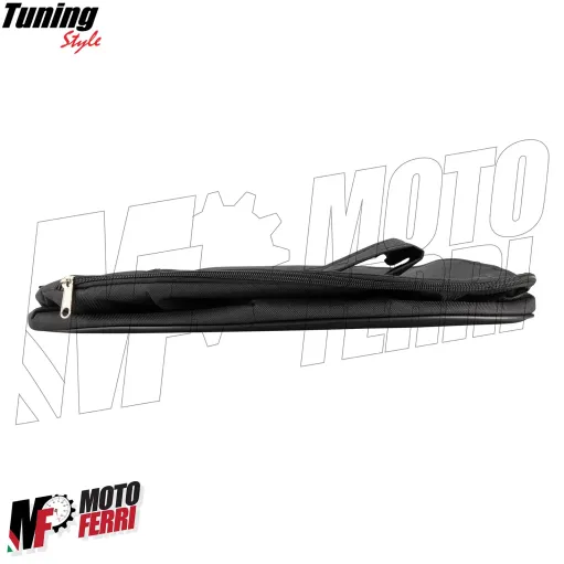MF4772 Borsa Valigia Morbida Nera per Vano Sottosella Universale Scooter