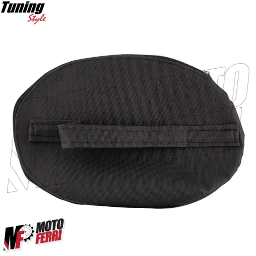 MF4772 Borsa Valigia Morbida Nera per Vano Sottosella Universale Scooter
