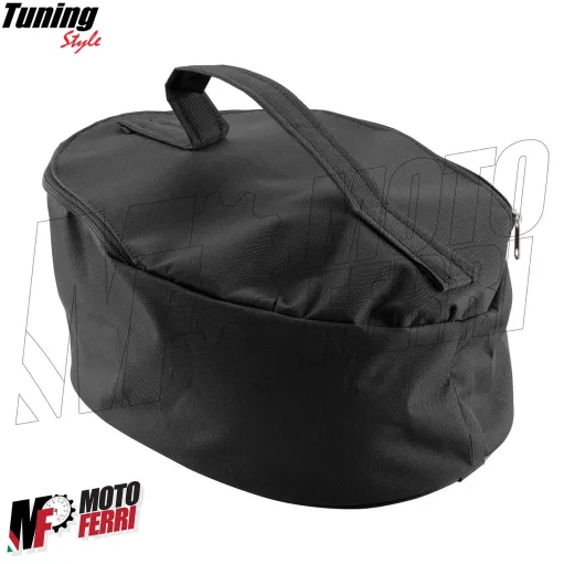 MF4772 Borsa Valigia Morbida Nera per Vano Sottosella Universale Scooter