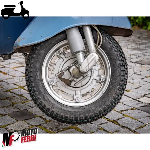 MF0609 Coperchio Mozzo + Scatoletta Forcella Vespa 50 Special 125 ET3 Primavera