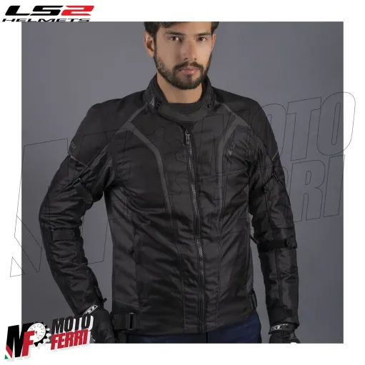 MF4780 Giacca Moto LS2 Sepang 4 Stagioni Cordura Impermeabile con Protezioni