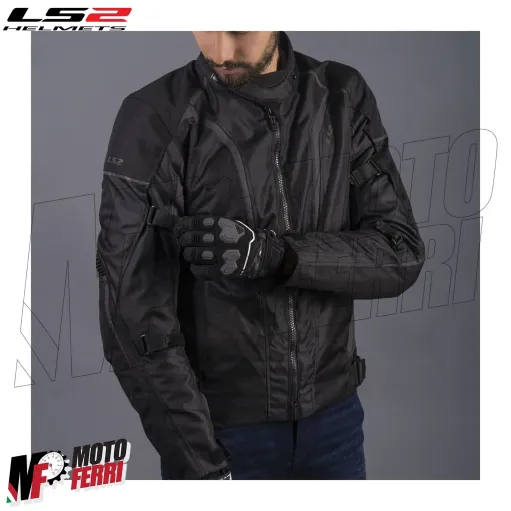 MF4780 Giacca Moto LS2 Sepang 4 Stagioni Cordura Impermeabile con Protezioni