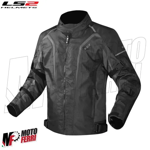 MF4780 Giacca Moto LS2 Sepang 4 Stagioni Cordura Impermeabile con Protezioni