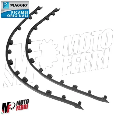 MF4781 Kit 2 Strisce Pedana Poggiapiedi Originali Vespa GTS Super Sport HPE