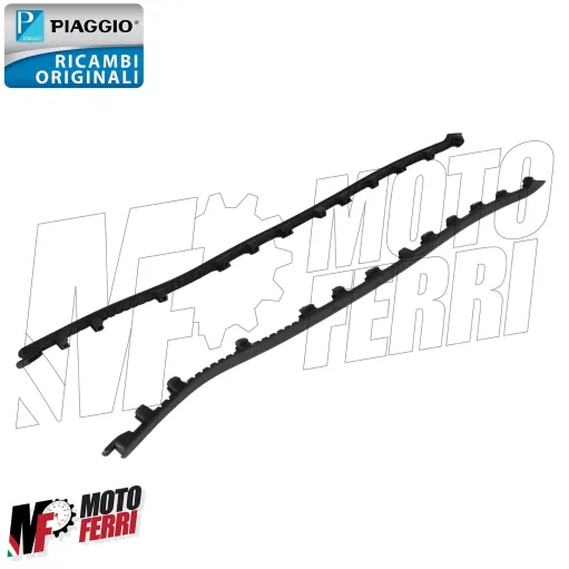 MF4781 Kit 2 Strisce Pedana Poggiapiedi Originali Vespa GTS Super Sport HPE