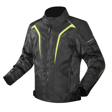 MF4783 Giacca Moto LS2 Sepang 4 Stagioni Impermeabile Protezioni Giallo / Nero