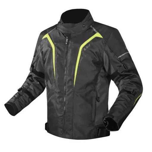 MF4783 Giacca Moto LS2 Sepang 4 Stagioni Impermeabile Protezioni Giallo / Nero