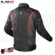 MF4782 Giacca Moto LS2 Sepang 4 Stagioni Impermeabile Protezioni Rosso / Nero