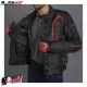 MF4782 Giacca Moto LS2 Sepang 4 Stagioni Impermeabile Protezioni Rosso / Nero