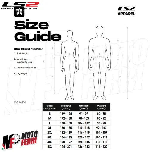 MF4782 Giacca Moto LS2 Sepang 4 Stagioni Impermeabile Protezioni Rosso / Nero